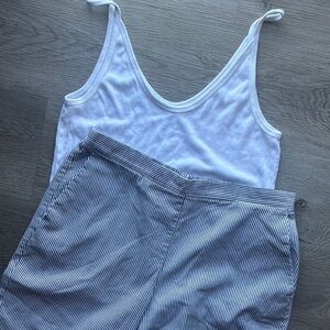 Alfred Dunner Striped Capris